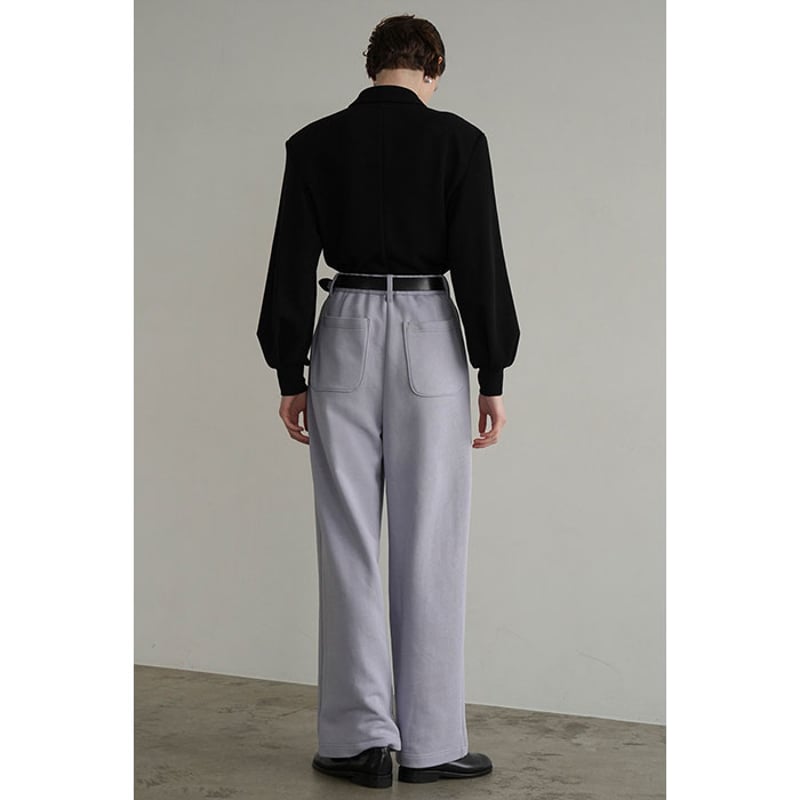 CLANE / TWO TUCK SWEAT PANTS / 171107252 | CHA CLANE / TWO TUCK SWEAT PANTS / 171107252 | CHA