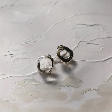 TEN. 正規商品 ユニセックス アクセサリー テン グラストウ ピアス シルバー【即日発送】