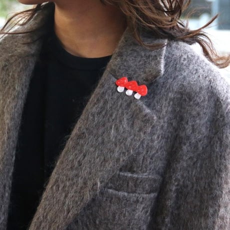 Coucou Suzette /Mushroomclaw Hair Clip / mushroomclip