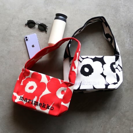 marimekko  / Knitted Shoulderbag Unikko / 52253694141