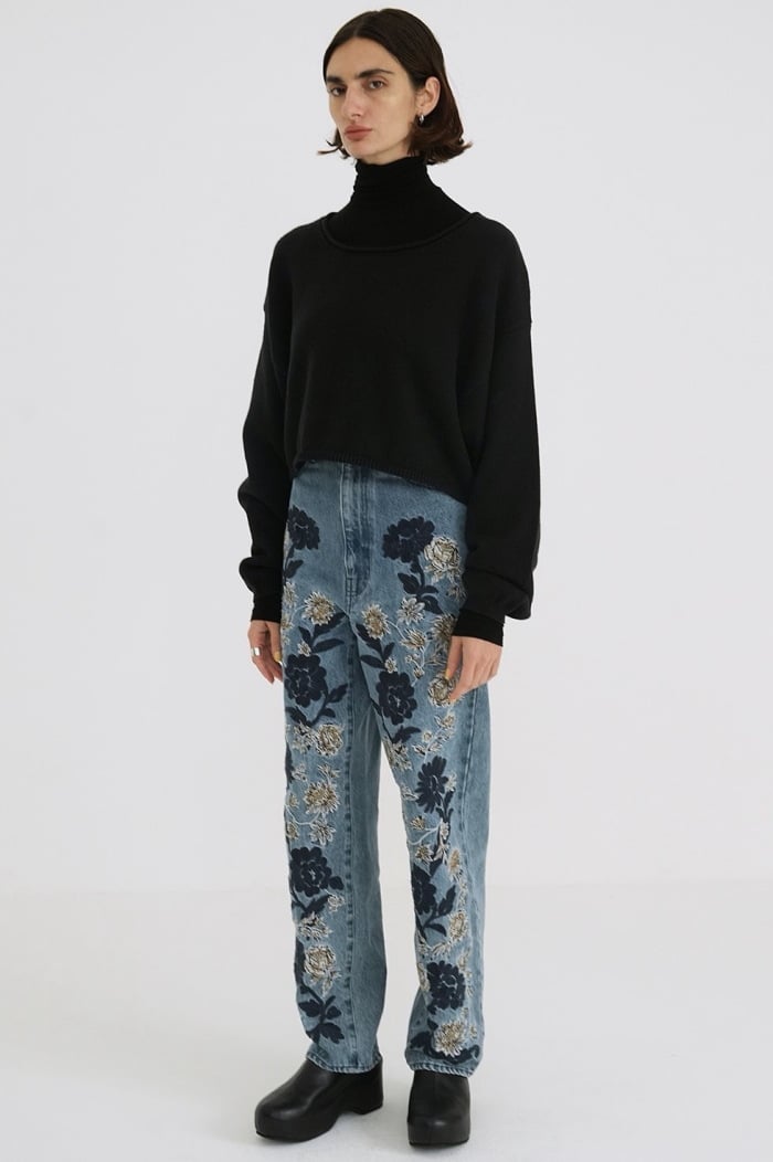 CLANE / ROLL NECK SHORT KNIT TOPS / 181062262 | CLANE / ROLL NECK SHORT KNIT TOPS / 181062262 |