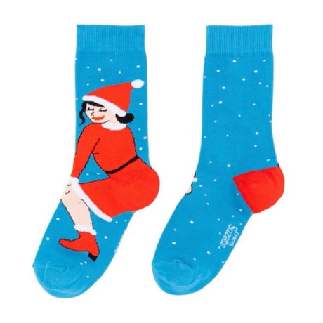 Coucou Suzette / Santa Claus Lady Socks / santaclausladysocks