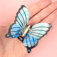ククシュゼット 正規商品 ヘア アクセ クリップ 蝶 虫 かわいい ギフト Coucou Suzette 青色 蝶 ヘア クロー ブルー(blbutterflyclaw)
