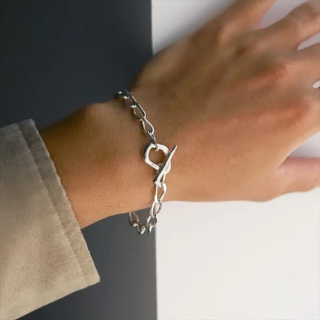 TEN. 正規商品 ユニセックス アクセサリー テン ムード フープ ブレスレット シルバー【即日発送】(br-0020)(brm-0020)