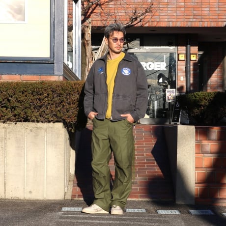 アメリカ軍 ミリタリー パンツ Ｍ65 フィールド パンツ M65 Field pants ユニセックス ブラック/オリーブ BLACK/OLIVE 2色展開 2024秋冬新作(24ss003)
