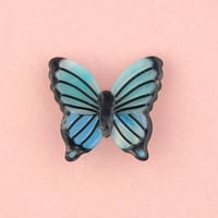 ククシュゼット 正規商品 アクセ ピン クリップ 虫 かわいい おしゃれ ギフト Coucou Suzette 青色 蝶 ヘア クリップ  ブルー (blbutterflyclip)