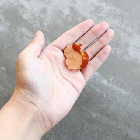 Coucou Suzette / Squirrel Hair Clip / squirrelclip