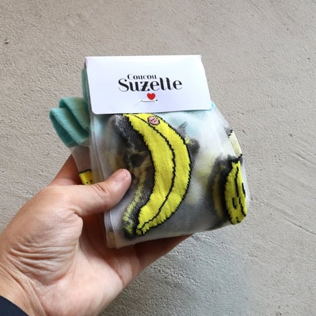 Coucou Suzette / バナナ シアー ソックス / bananashsocks