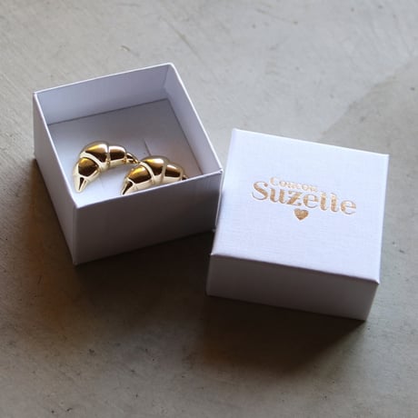 Coucou Suzette / Croissant Earrings / croissantear