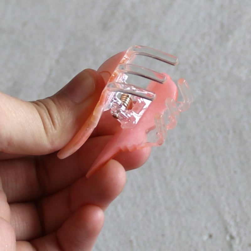 ククシュゼット 正規商品 ヘア ミニ アクセ クリップ 海 夏 魚 Coucou