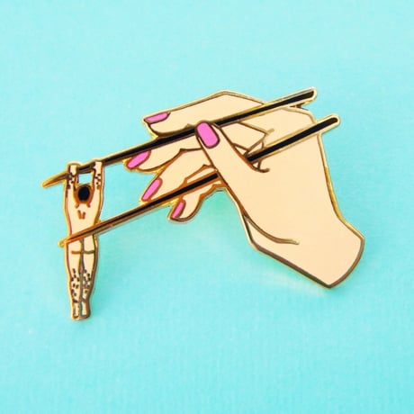 ククシュゼット 正規商品 ピンバッジ ブローチ かわいい おしゃれ フランス 個性的 Coucou Suzette ヤミー ピン Yummy Pin ベージュ系 BEIGE (yummypin)