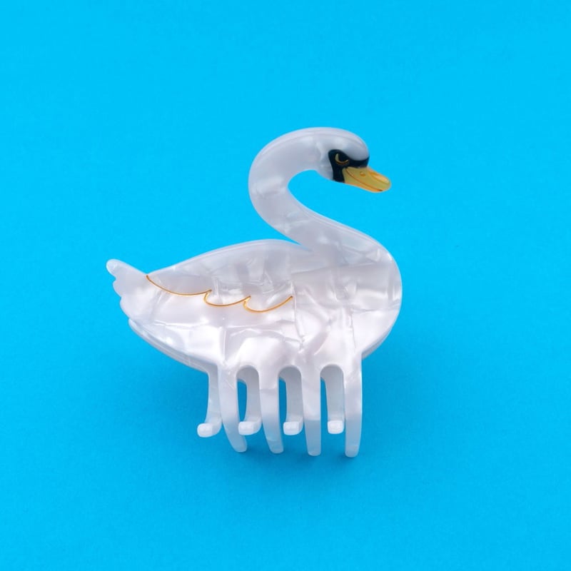 ククシュゼット 正規商品 ヘア アクセ クリップ かわいい 鳥