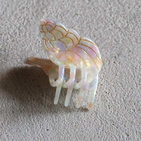 ククシュゼット 正規商品 ヘア ミニ アクセ クリップ 海 夏 Coucou Suzette 貝殻 ミニ ヘアクロー マルチカラー (shellminiclaw)