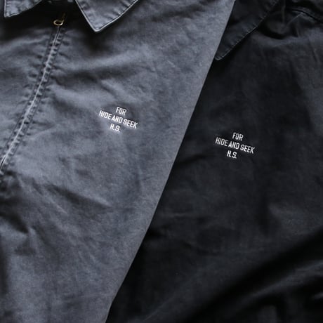 HIDEANDSEEK / Harrington Jacket(Pigment Dye) / HJ-020125