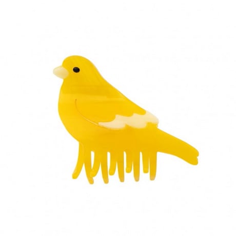 ククシュゼット 正規商品 ヘア アクセ クリップ かわいい 鳥 フランス Coucou Suzette カナリア  ヘア クロー イエロー (canaryclaw)