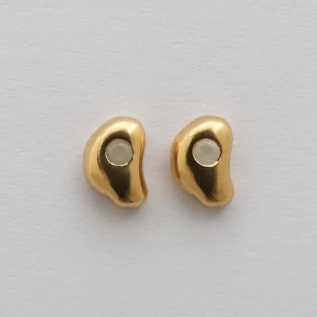 TEN. 正規商品 ユニセックス アクセサリー テン スイムピアス ゴールド【即日発送】
