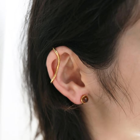 TEN. 正規商品 ユニセックス アクセサリー テン フルーエント イヤーカフ シルバー/ゴールド【即日発送】(ec-0018)(ecg-0018)