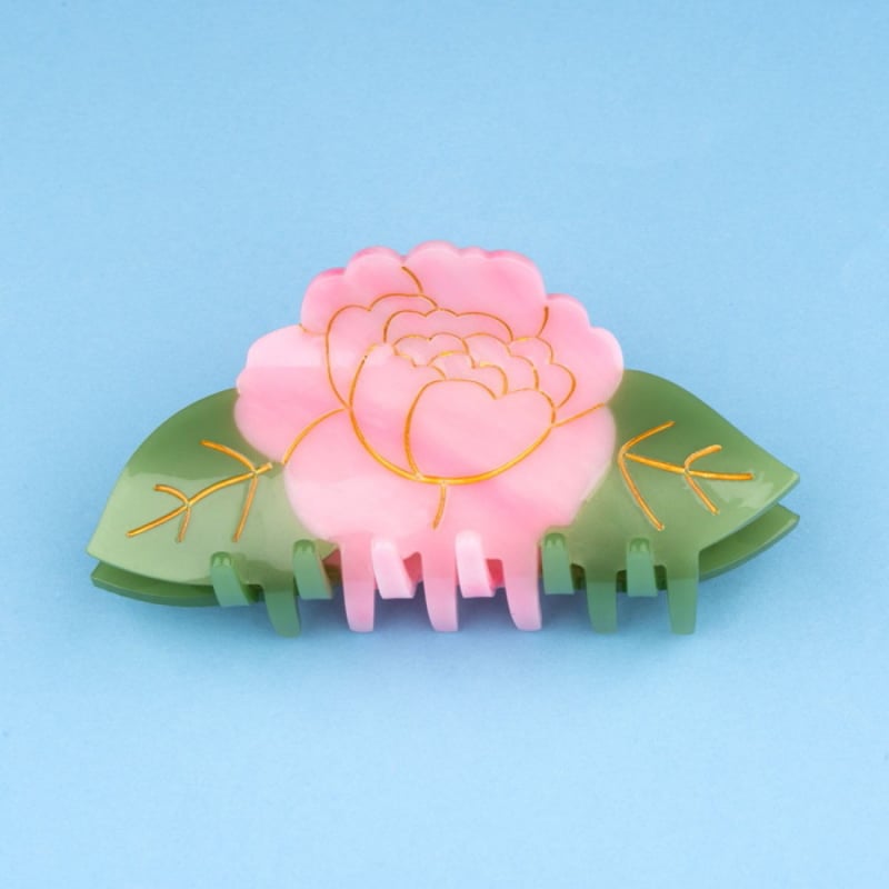 ククシュゼット 正規商品 ヘア アクセ クリップ かわいい 花 フランス