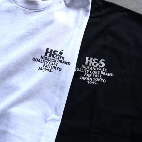 HIDEANDSEEK / H&S Logo S/S Tee (BigSilhouette) / HT-060625