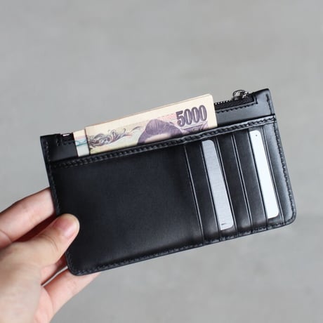 APC レザーグッズ アーペーセー Walter カードホルダー/ブラック