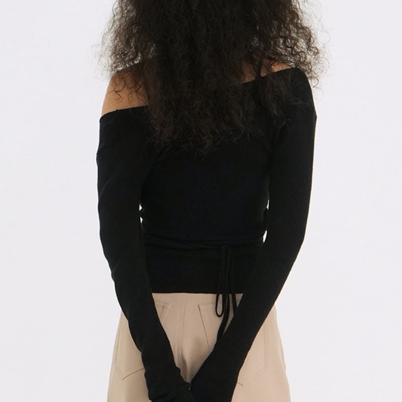 CLANE / CAMISOLE SET CACHECOEUR KNIT TOPS / 181 