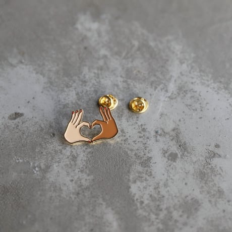 ククシュゼット 正規商品 ピンバッジ ブローチ かわいい おしゃれ フランス 個性的 Coucou Suzette ラブ ピン ミックス (lovepinmix)