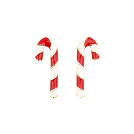 Coucou Suzette / Candy Cane Earrings / candycaneear