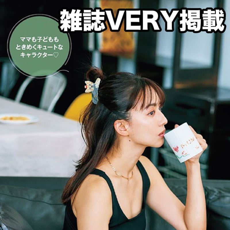 ククシュゼット 正規商品 ヘア アクセ クリップ 犬 ダルメシアン