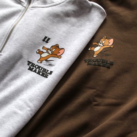 SEQUENZ / TOM and JERRY CHASE HALF ZIP SWEAT / 24370904