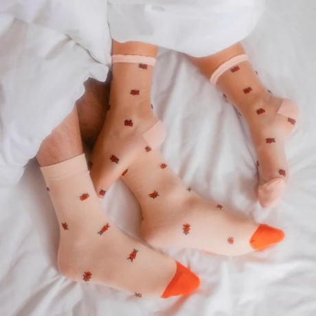 Coucou Suzett / てんとう虫 ソックス / ladybugsocks