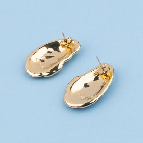 ククシュゼット 正規商品 ピアス レディース 2個売り 両耳用 個性的 かわいい おしゃれ フランス ムール貝 イヤリング ブラック ( musselear)