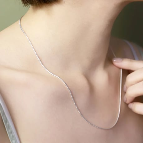 TEN. 正規商品 ユニセックス アクセサリー テン ツイスト チェーン ネックレス シルバー/ゴールド 38cm/50cm 2サイズ展開【即日発送】