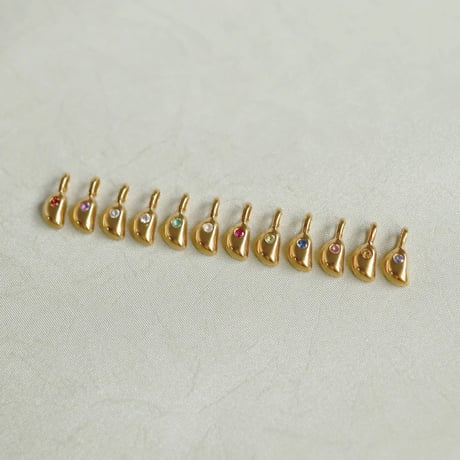 TEN. 正規商品 ユニセックス アクセサリー テン スイムチャーム ゴールド【即日発送】