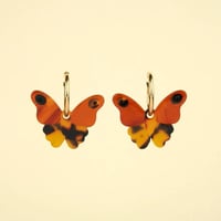 Coucou Suzette / Moth Earrings / mothear