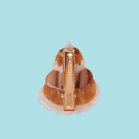 Coucou Suzette / Religieuse Pastry Hair Clip / religieusepastryclip