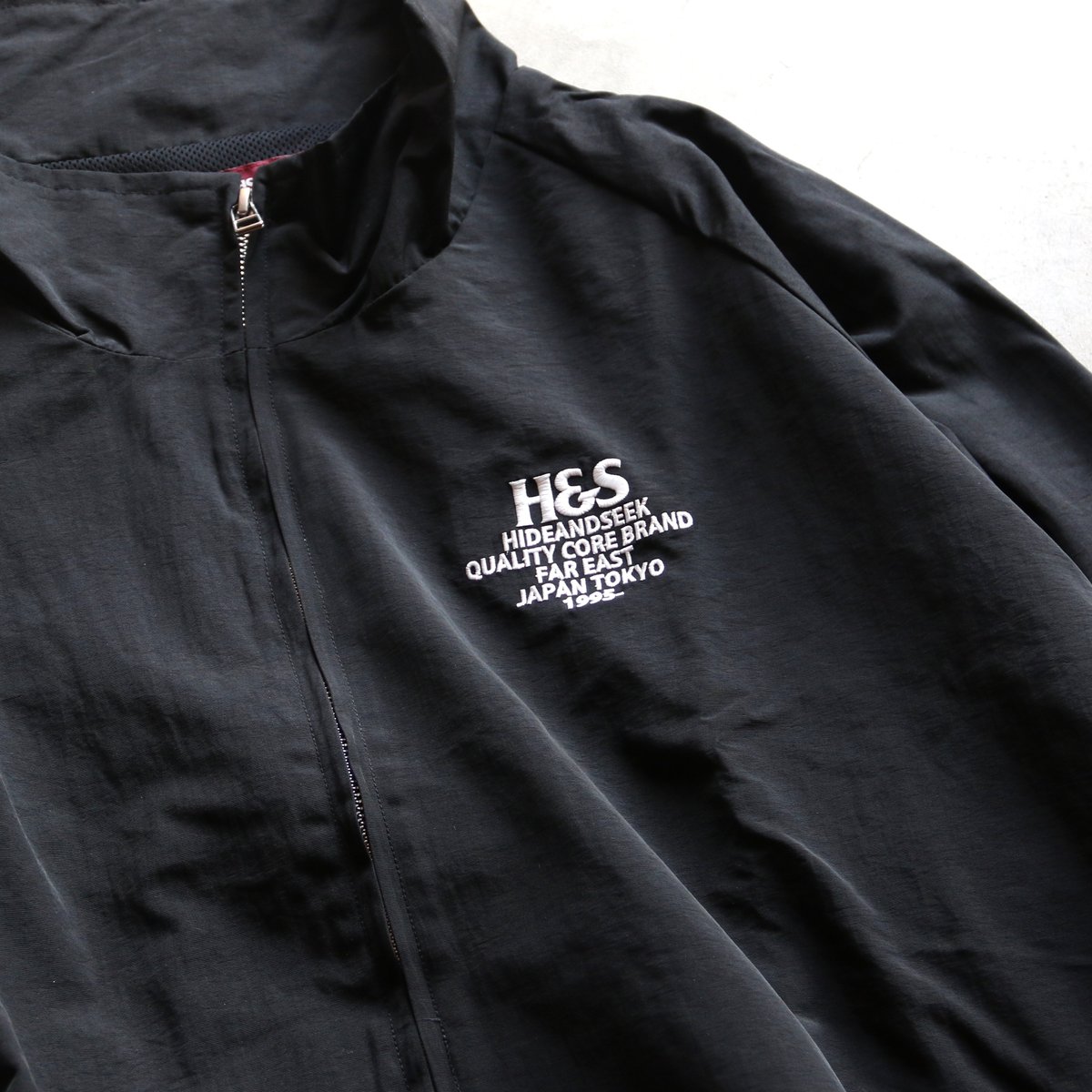 HideandSeek TRACK JACKET 25AW ナイロン　ジャケット ラスト1点