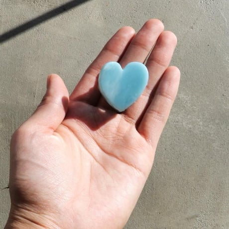 Coucou Suzette / Blue Mini Heart Hair Claw / blminiheartclaw