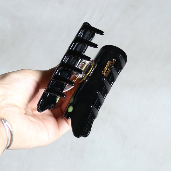 ククシュゼット 正規商品 ヘア アクセ クリップ かわいい 猫 黒 ククシュゼット 正規商品 ヘア アクセ クリップ かわいい 猫 黒