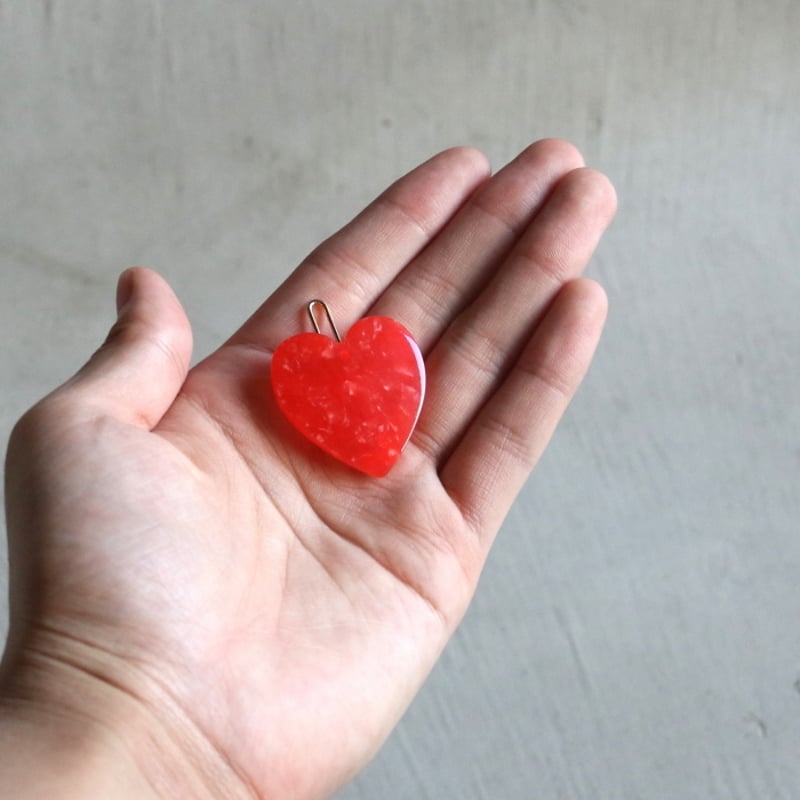 ククシュゼット 正規商品 ヘアアクセ クリップ ピン ヘアピン ハート