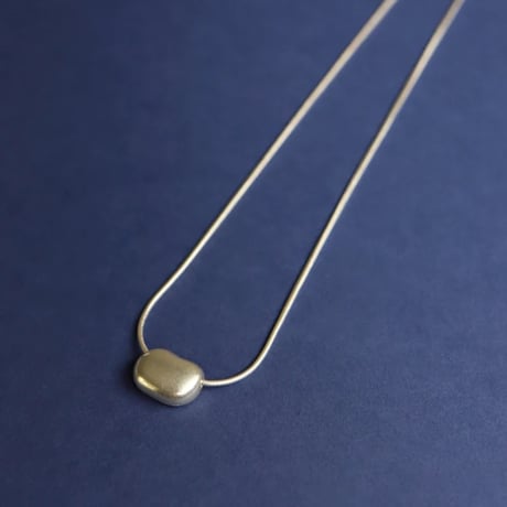 TEN. 正規商品 ユニセックス アクセサリー テン ぺブル ネックレス シルバー/ゴールド【即日発送】(ne-0050)(neg-0050)