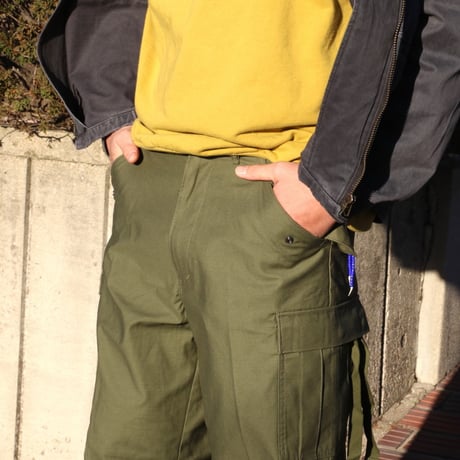 アメリカ軍 ミリタリー パンツ Ｍ65 フィールド パンツ M65 Field pants ユニセックス ブラック/オリーブ BLACK/OLIVE 2色展開 2024秋冬新作(24ss003)