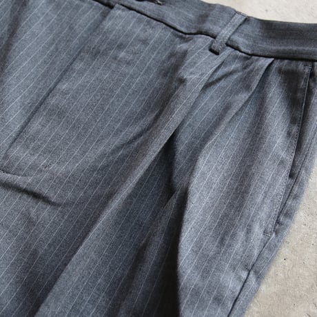 HIDEANDSEEK / Striped Pleated Trouser / HP-030625