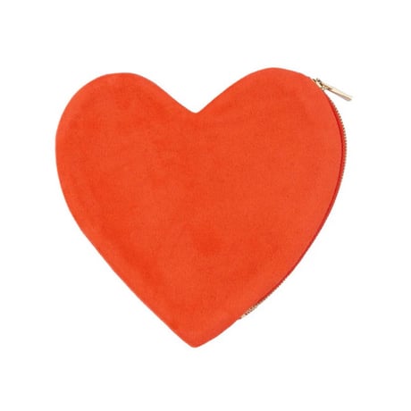 ククシュゼット 正規商品 ハート型 ポーチ 小物入れ かわいい ハート Coucou Suzette ラブポーチ Love Pouch レッド Red