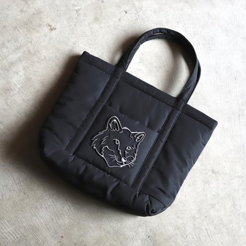 MAISON KITSUNE / FOX HEAD PUFFER BAG MEDIUM / n MAISON KITSUNE / FOX HEAD PUFFER BAG MEDIUM / n