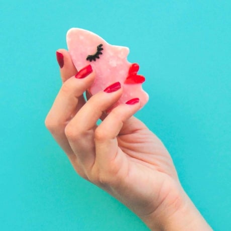 ククシュゼット 正規商品 ヘア アクセ クリップ おしゃれ 顔 フランス Coucou Suzette フェイス ヘア クロー Face Hair Claw ホワイト (whfaceclaw)