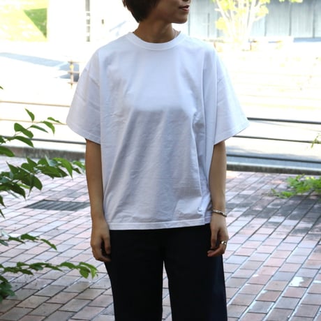 Alore / 50/2 天竺 Back tack tee  / 2522al5