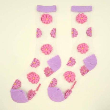 Coucou Suzette / Cosmos Sheer Socks / cosmosshsocks