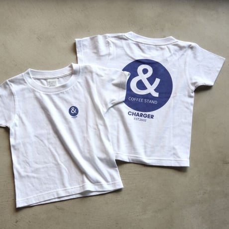 CHARGER COFFEE STAND キッズ Tシャツ サークル ロゴ