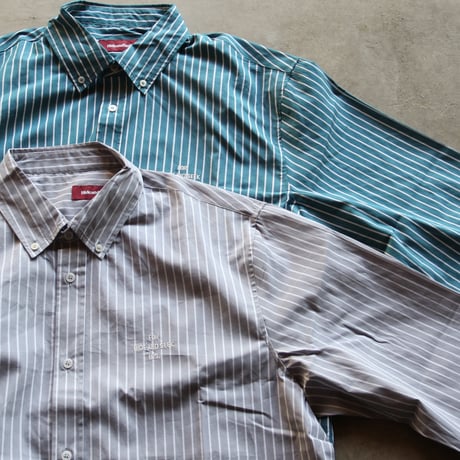 HIDEANDSEEK / Striped B.D.L/S Shirt(26ss) / HS-010526