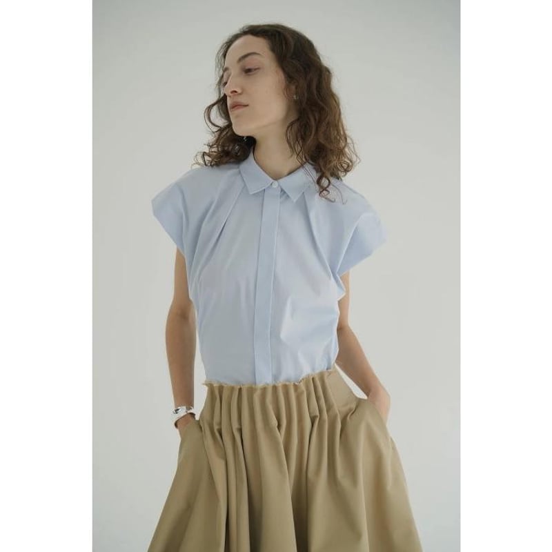 CLANE / NUANCE SHOULDER OVER SHIRTS / 191224172